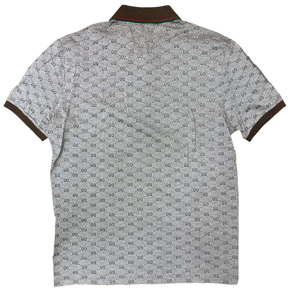 Gucci GG Sherry Polo Shirt Brown